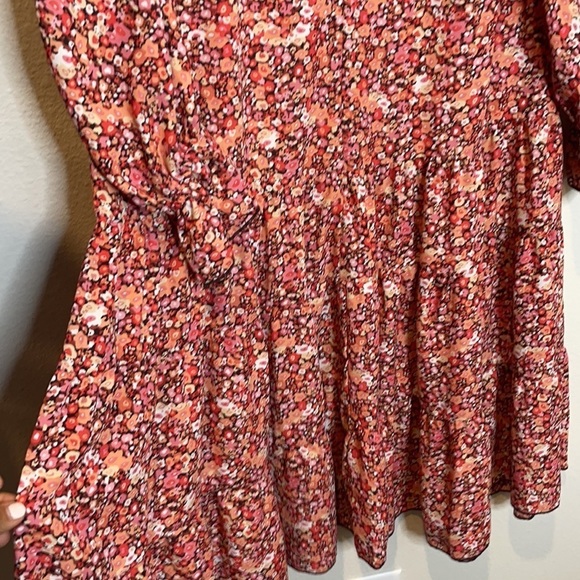 NWT Anthropologie O.P.T. Maxi Floral Ruffle Dress - Picture 6 of 12